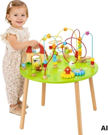 Viga houten educatieve sensorische activiteitentafel XXL Montessori