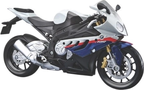 Metalen motorfietsmodel BMW S 1000 RR 1/12