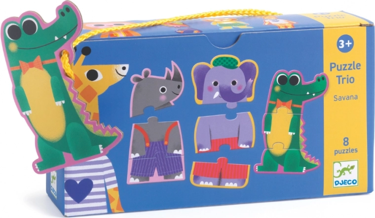 Djeco puzzel Savana Trio