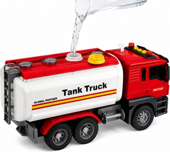 Watersysteem met tank, pomp en slang
