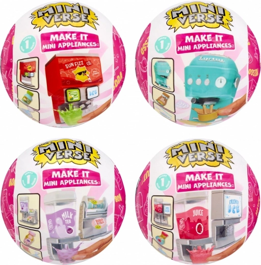 Miniverse Make It Mini Appliances – mini-apparaten voor het bereiden van drankjes