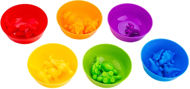 Sorteren op kleur en leren tellen