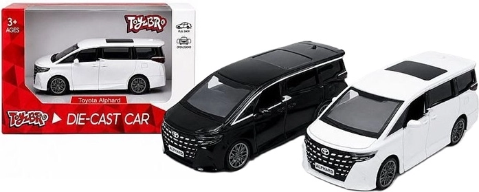 Toyota Alphard met licht- en geluidseffecten 1:43 - 1 stuk