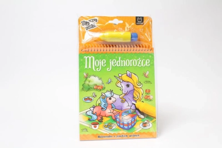 Mijn eenhoorn – waterkleurplaten met waterpen