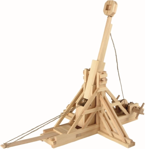 Walachia houten bouwpakket om te lijmen Trebuchet