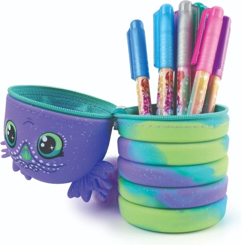 Uitschuifbare etui en houder in één