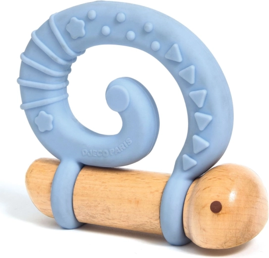 Siliconen spiraalbijtring voor verlichting van het tandvlees