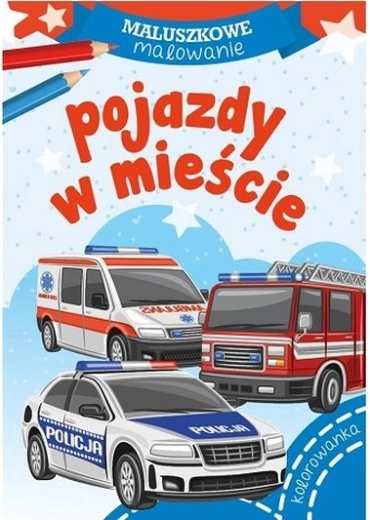 Maluszkowe kleuren: voertuigen in de stad
