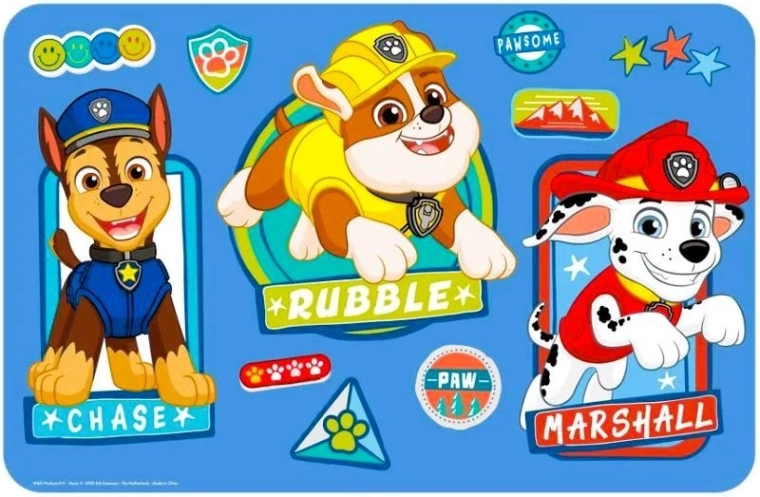 Tafelonderlegger Paw Patrol
