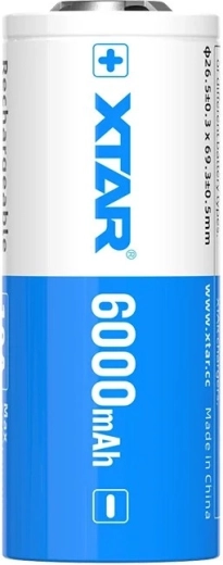 Hoge capaciteit 6000 mAh