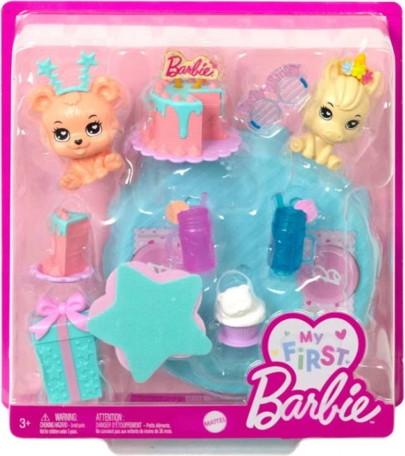 Mijn Eerste Barbie Op Een Verjaardagsfeest