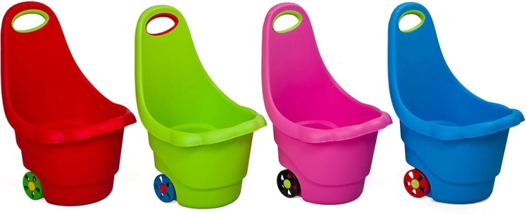 Kleurrijke variatie en duurzaam kunststof