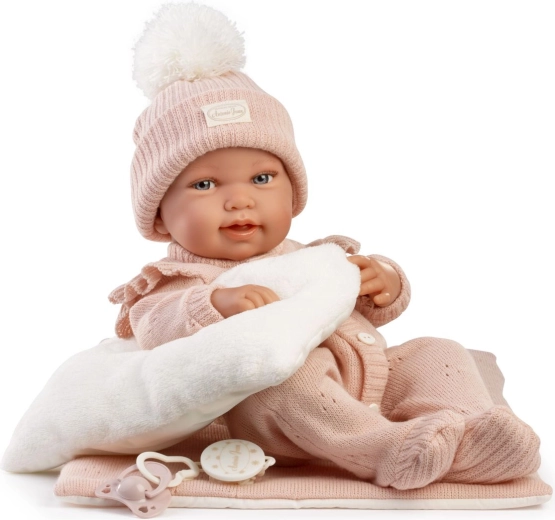 Antonio Juan Pipa therapeutische realistische babypop met geluiden, 42 cm