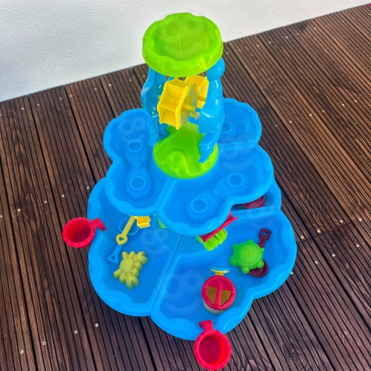 Echte 2-in-1: water én zand