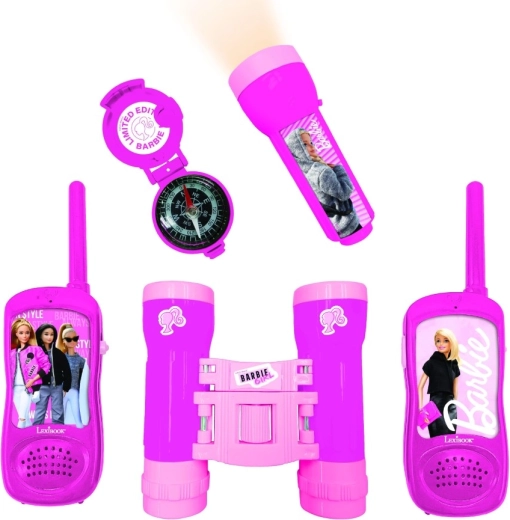 Communicatie op afstand met Barbie walkietalkies