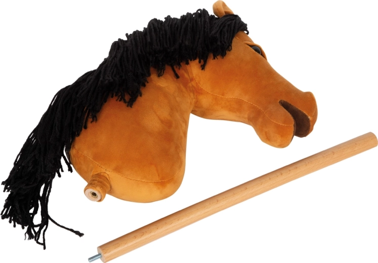 Stevige houten stok die je gemakkelijk losschroeft