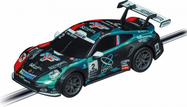 Auto voor racebaan PORSCHE 911 GT3 CUP (992) Huber Racing nr. 2, schaal 1:43