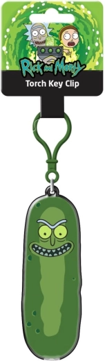 Sleutelhanger met zaklamp Rick and Morty Pickle Rick