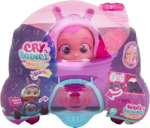 Cry Babies Magic Tears Stars huisje met pop Coney – Coney