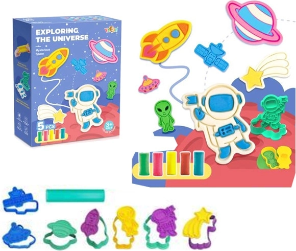 Kosmische klei voor kinderen