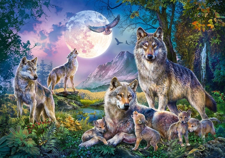 Puzzel Wolven 1500 stukjes SCHMIDT