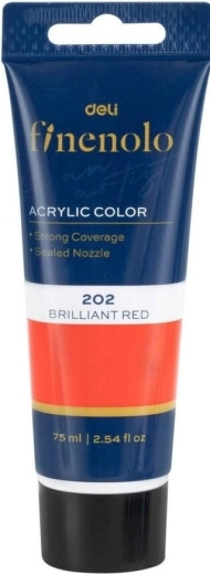 Acrylverf 75 ml rood