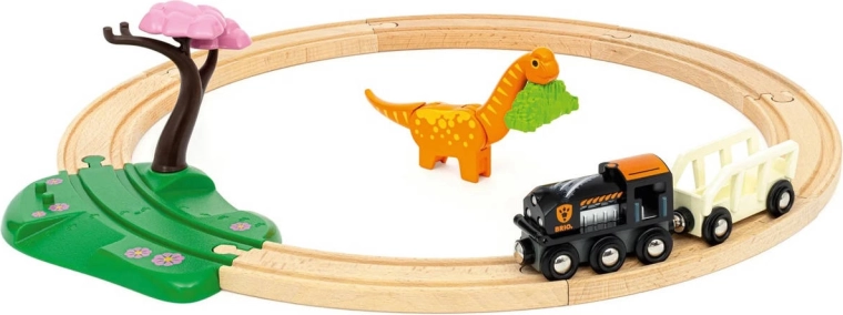 Dinosaurusavontuur op de rails