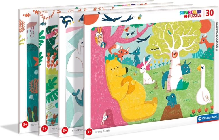 Clementoni puzzel Leven voorbij de poolcirkel – 30 stukjes