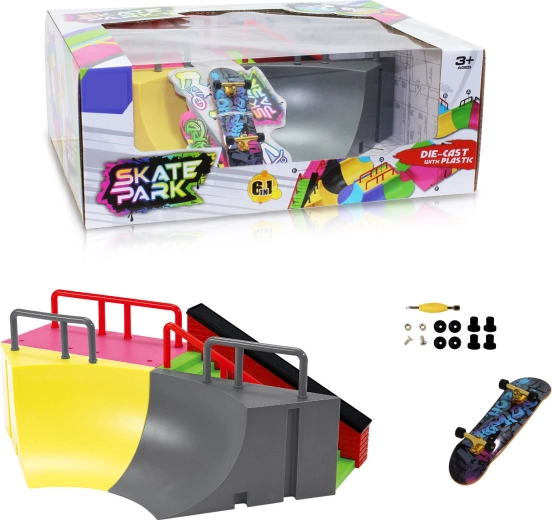 Sparkys modulaire skatepark 6-in-1 pro fingerboard