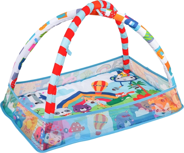 3-in-1: mat, box en ballenbak