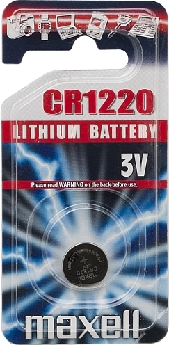 Lithium-knoopcelbatterij CR1220 3 V