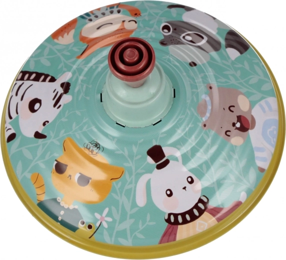 Stevige metalen constructie en speels design