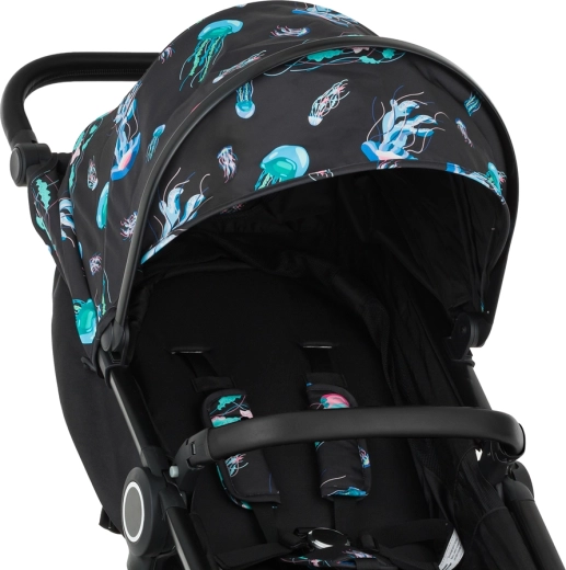 Petite&Mars limited edition zonnekap voor kinderwagen Street+/Street2 Jellyfish