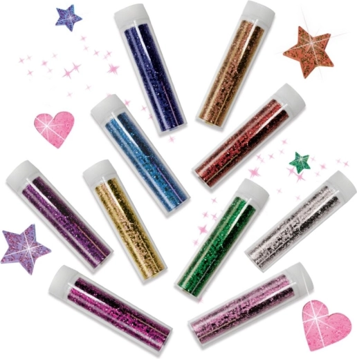 10 intense glitterkleuren