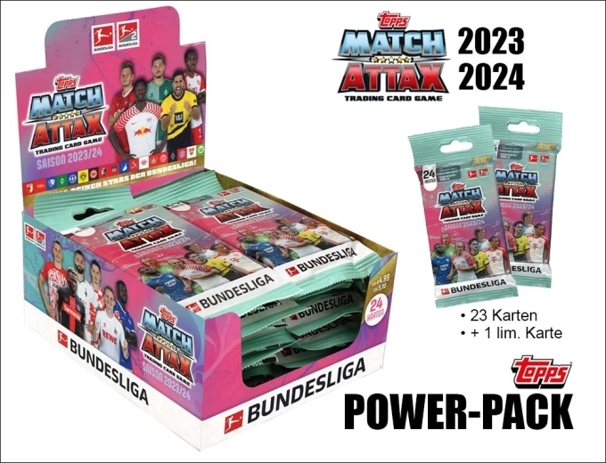 Topps Match Attax Bundesliga 2023/2024 power pack (fat pack) - 1 stuk