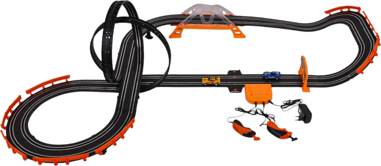 Racebaan TRACK MASTER met verlichting + accessoires 615 cm