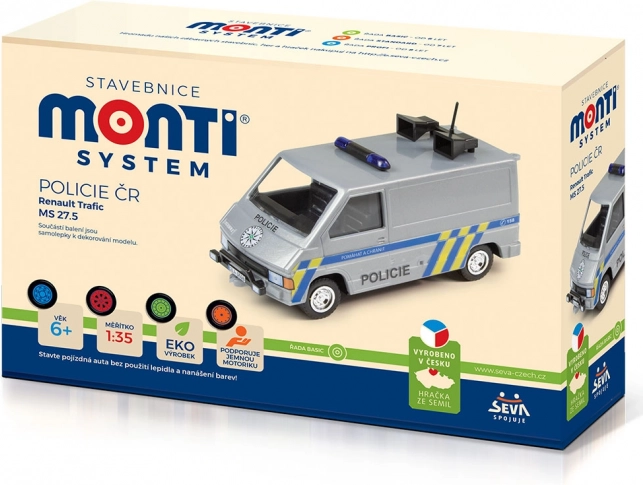 Bouwpakket Politie Tsjechië Renault Trafic Monti System