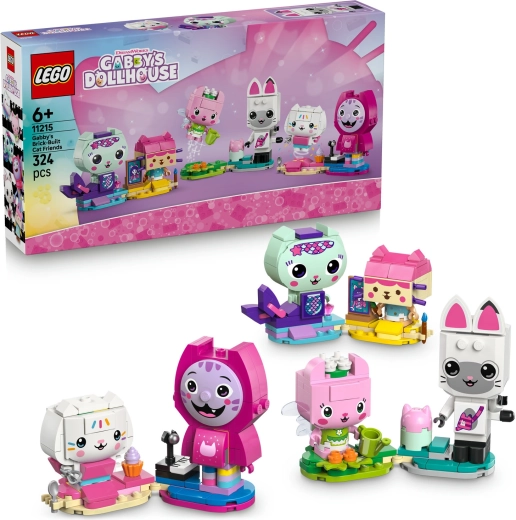 LEGO Gabby's Dollhouse Gabby en kattenvrienden van bouwstenen