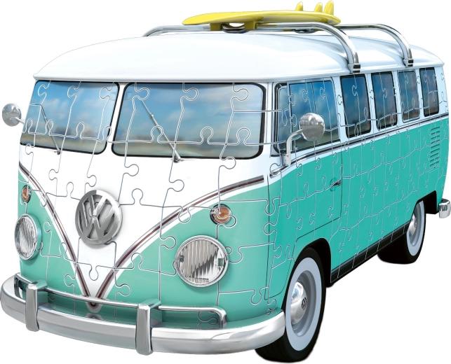 Ravensburger Iconics Volkswagen T1 Chrome 3D-puzzel