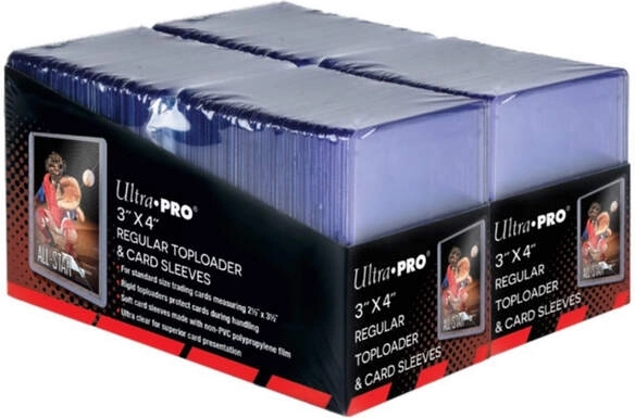 Ultra Pro toploaders 3" × 4" met soft sleeves (200 + 200)