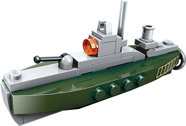Qman Amphibious Panzer onderzeeër Mosasaur