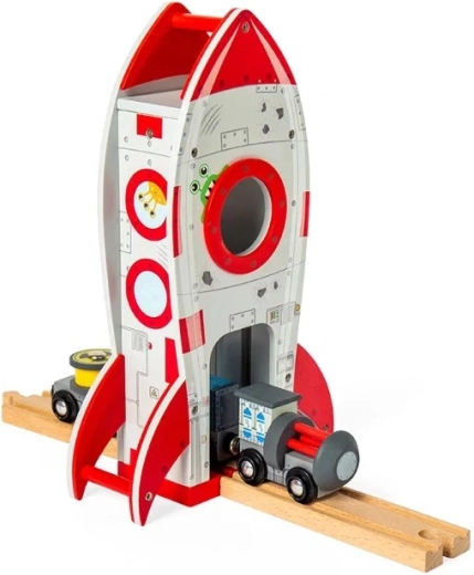 Een ruimtetunnel die elke treinbaan tot leven brengt