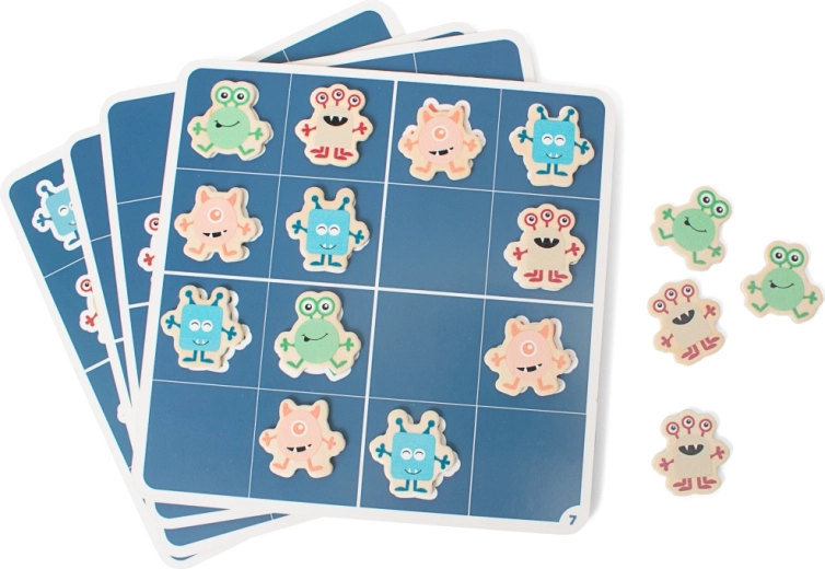 Logisch spel in sudoku-stijl