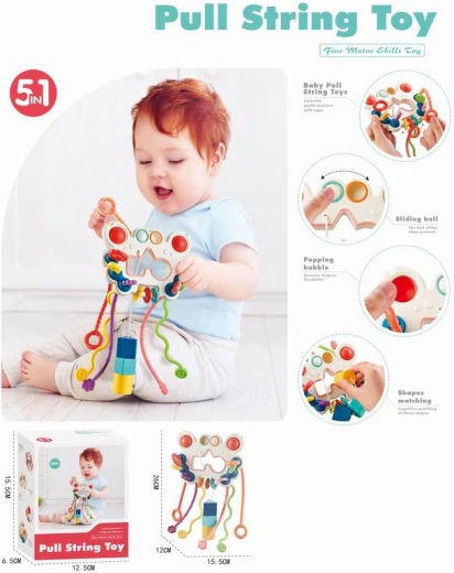 Sensorisch Montessori bijtspeeltje vlinder