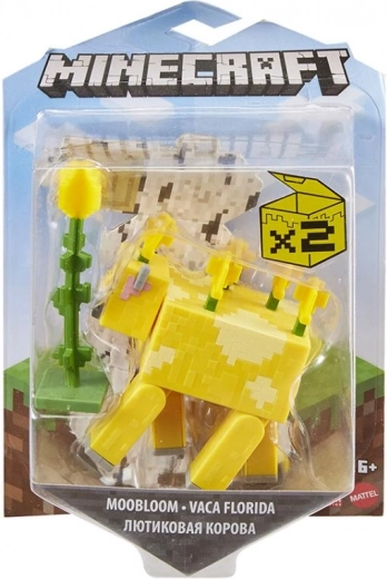 Minecraft-figuur 8 cm met portaalddeel