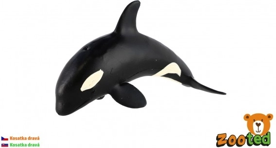 Plastic orka figuur 12 cm