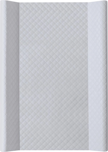 Ceba Baby verschoonmatje voor babybedje Comfort Caro Grey 50 × 70 cm met stevige plank