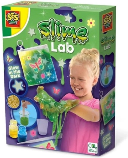 SES Slime-set die oplicht in het donker