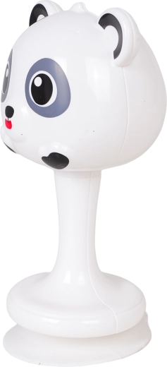 Contrasterend panda-ontwerp dat opvalt