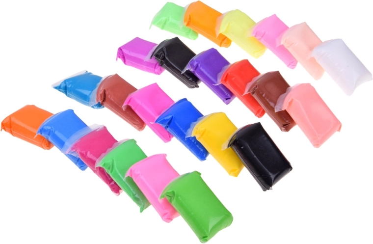 24 kleuren in afzonderlijke porties